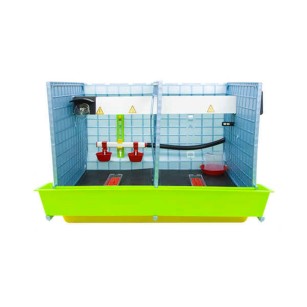 Poussinière 2 sections 40cm - Élevage durable Eggceterra