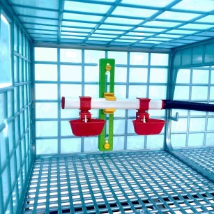 Cage de croissance 4 étages - Élevage facile Eggceterra