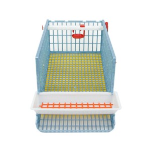 Cage Caille Pondeuse Jumbo 1 Section - Eggceterra