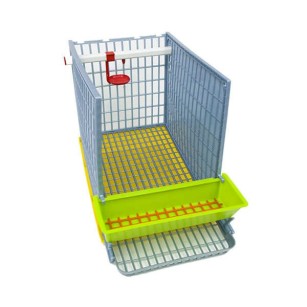 Cage d'élevage perdrix 1 section – Eggceterra élevage