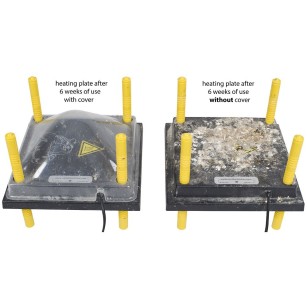 Protection Plaque Chauffante PET 25x25 cm - Eggceterra