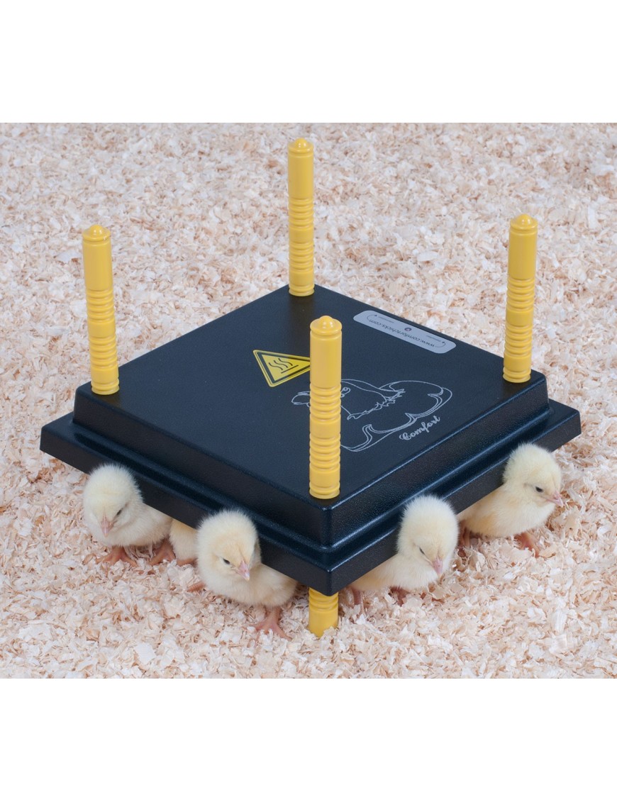 Panneau Chauffant Poussin 25x25 cm | Eggceterra Élevage