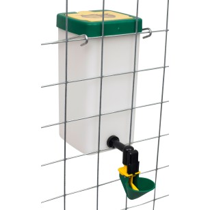Abreuvoir godet 1L flotteur - Eggceterra élevage