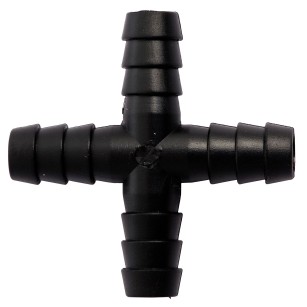 Raccord en croix 9 mm | Accessoire élevage Eggceterra