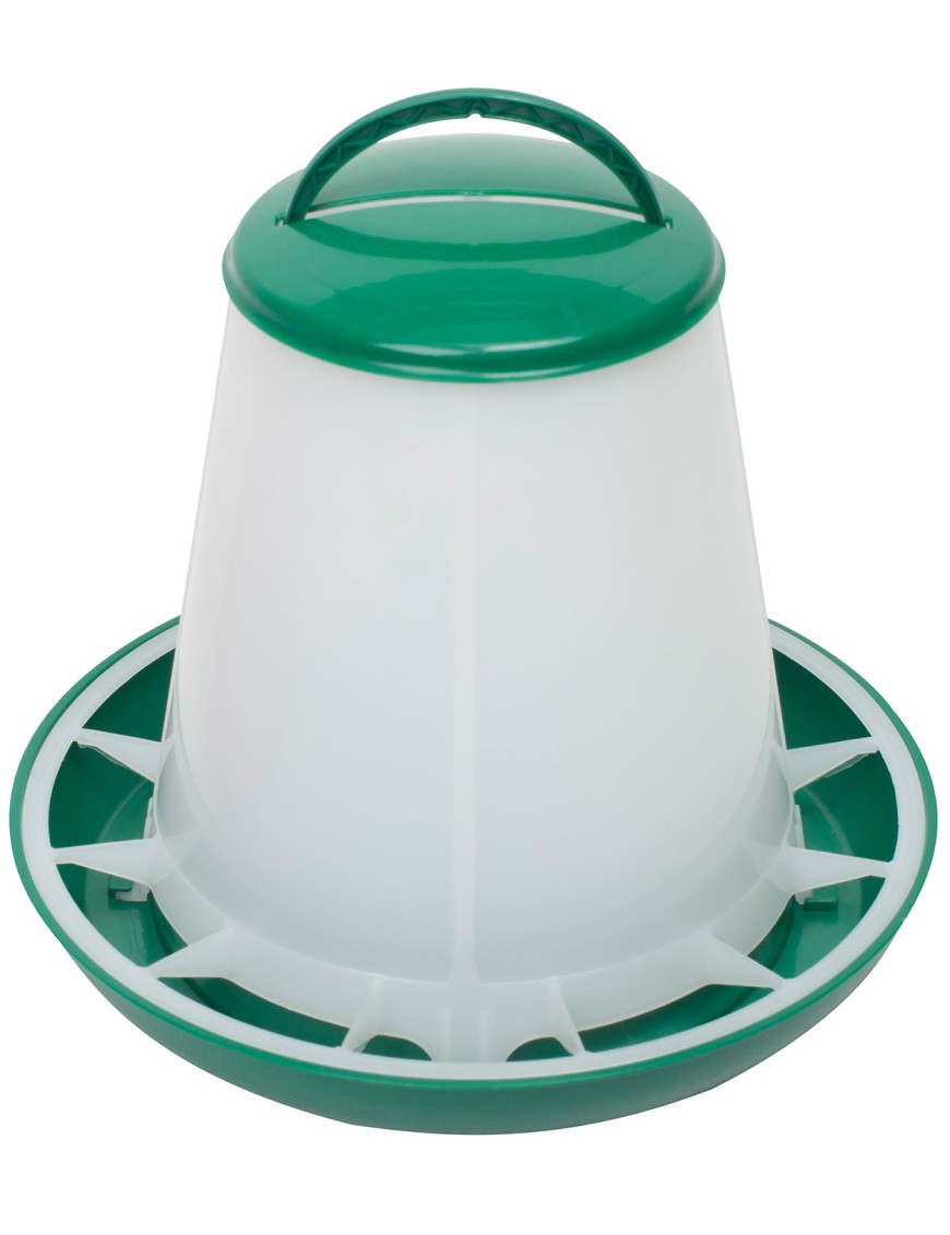 Mangeoire anti-gaspillage 1kg pour poules - Eggceterra
