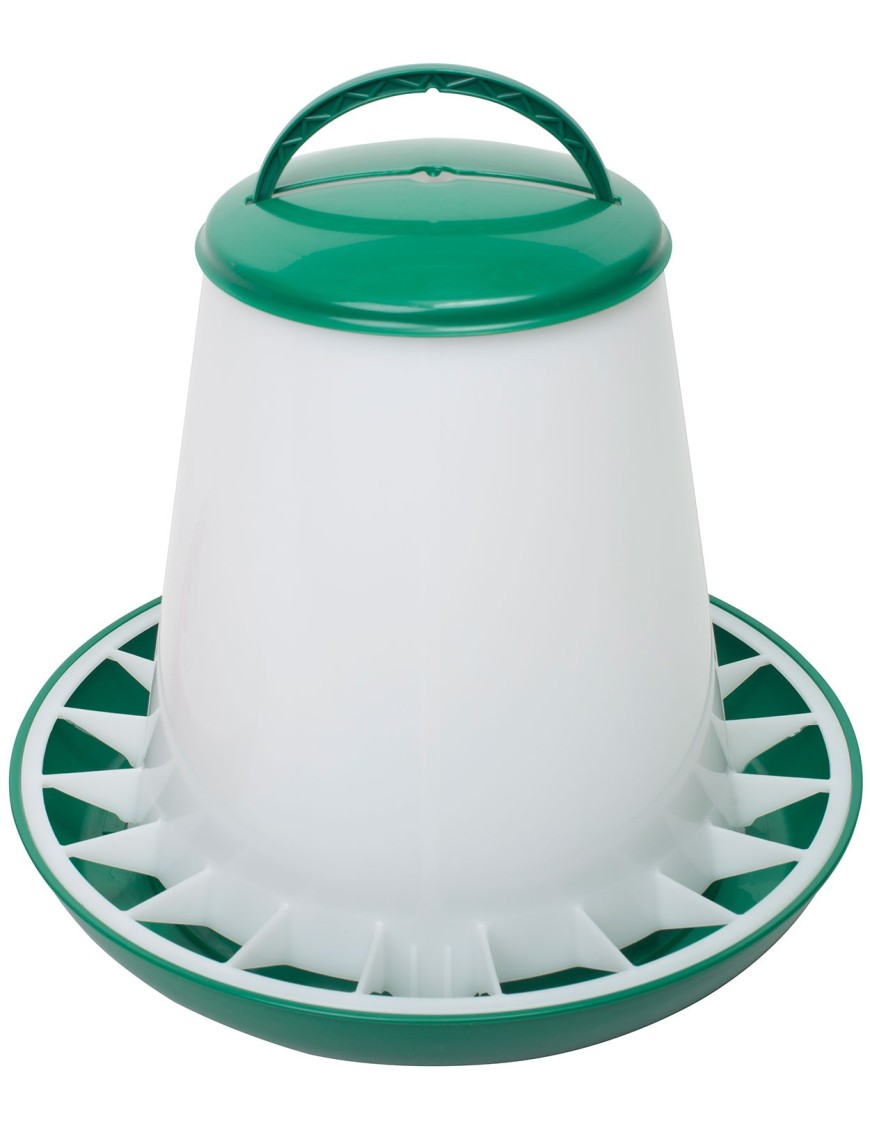 Mangeoire anti-gaspillage 6kg pour poules | Eggceterra