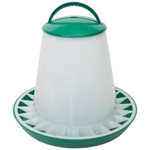 Mangeoire Anti-Gaspillage 10kg pour Poules - Eggceterra