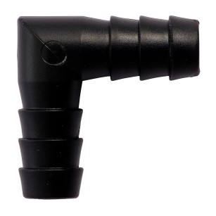 Raccord coudé 90° 9 mm - Eggceterra élevage pro