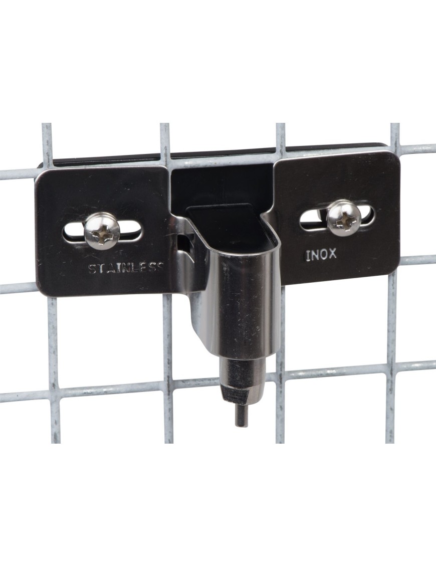 Abreuvoir Pipette Inox Vis Grillage - Eggceterra Élevage Abreuvoir Pipette Inox Vis Grillage - Eggceterra Élevage