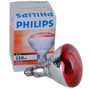 Lampe Infrarouge 250W Philips - Eggceterra Élevage
