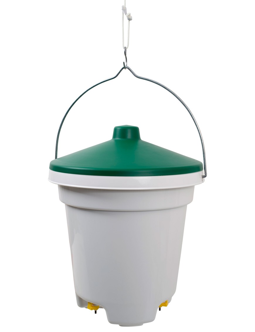 Abreuvoir poule 12L à pipette | Eggceterra élevage