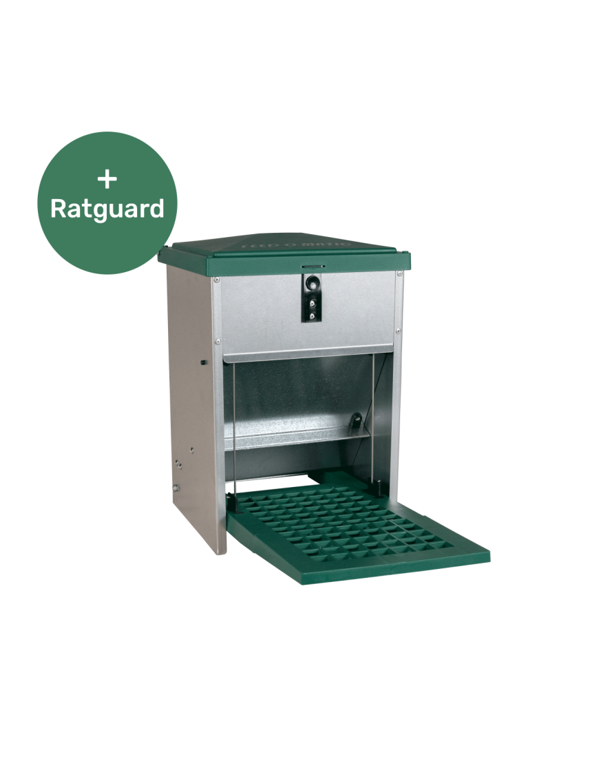 Mangeoire Feedomatic 5kg Anti-Rats | Eggceterra Élevage