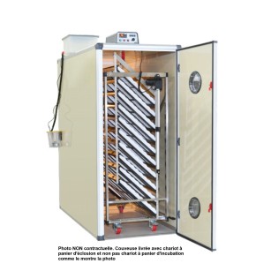 Eclosoir T2400H à chariot - Élevage Expert Eggceterra