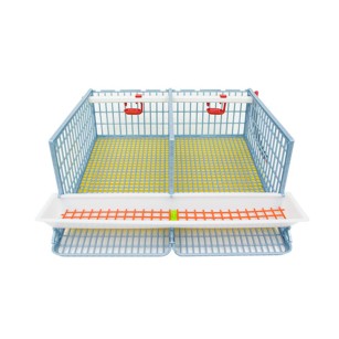 Cage Jumbo 2 Sections pour Cailles Pondeuses - Eggceterra