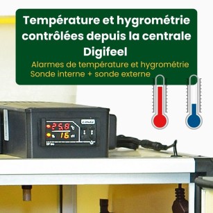 Couveuse automatique HB175C - Élevage facile Eggceterra
