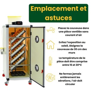 Couveuse Automatique HB175S - Éleveurs Eggceterra