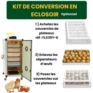 Couveuse automatique HB350S - Élevage facile | Eggceterra