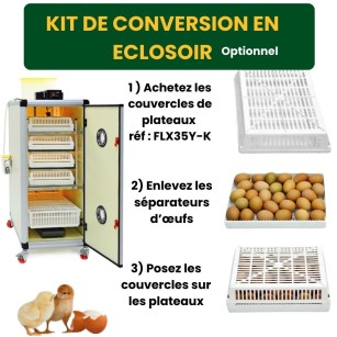 Couveuse automatique HB350C | Eggceterra élevage optimisé