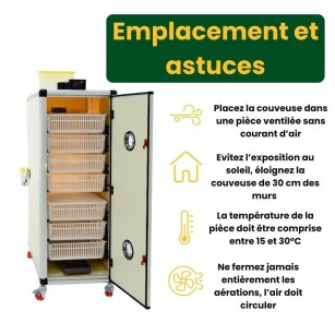 Eclosoir HB500H - Performance et Fiabilité | Eggceterra