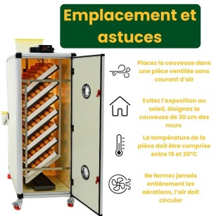 Couveuse Automatique HB500S - Eggceterra Élevage Expert