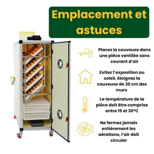 Couveuse Automatique HB500C - Performance et Fiabilité
