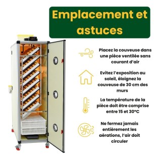 Couveuse Automatique HB700C - Élevage Expert Eggceterra