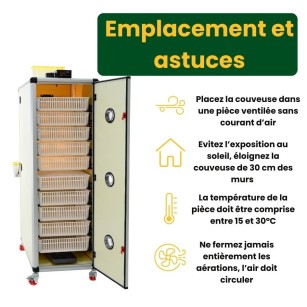 Eclosoir HB700H - Performance et Fiabilité | Eggceterra