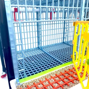 Cage de Croissance 4 Étages 40cm - Élevage Eggceterra