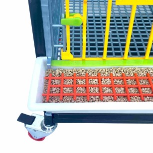 Cage de Croissance 4 Étages 40cm - Élevage Eggceterra