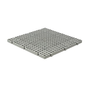 Caillebotis 50x50 cm - Trou 18mm | Eggceterra Élevage