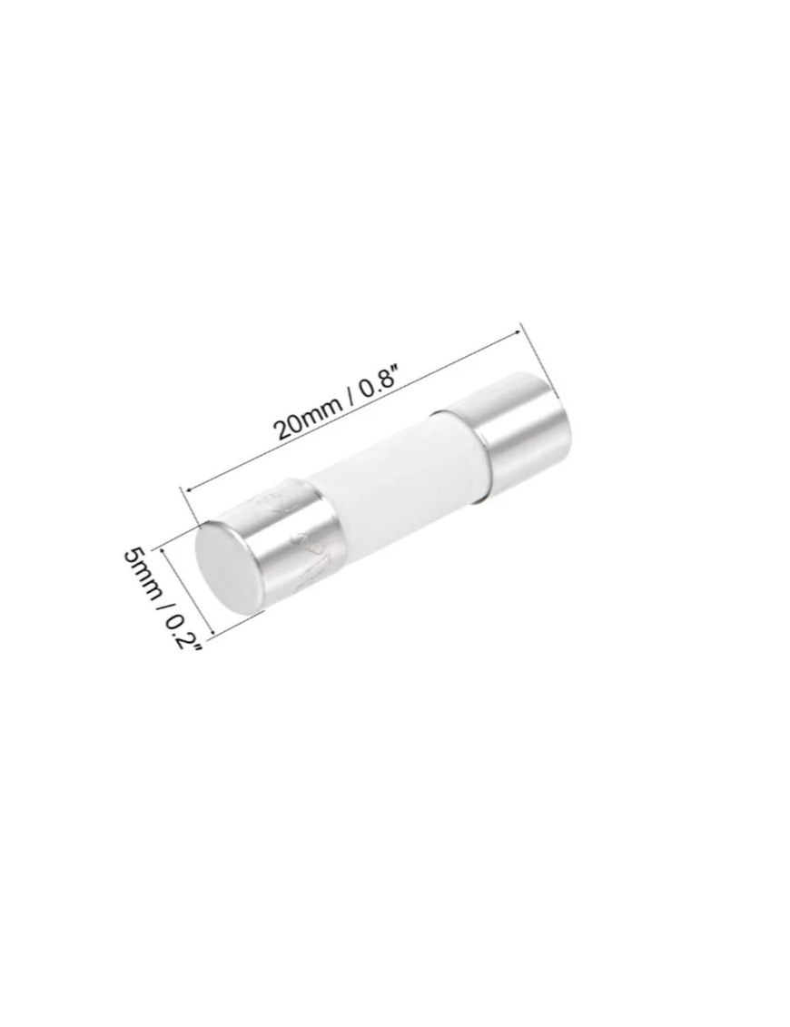 Fusible 5A 5x20mm pour Couveuse HB - Eggceterra